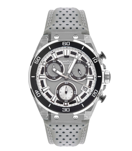 Quantum, Men's, Analog Watch, with Leather Band, QU-PWG1107.066