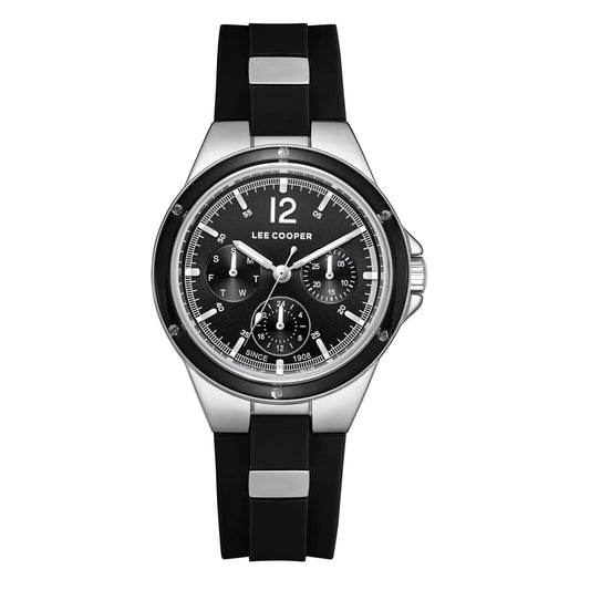 Lee Cooper, Men's, Analog Watch, Black Dial, LE-LC08099.351