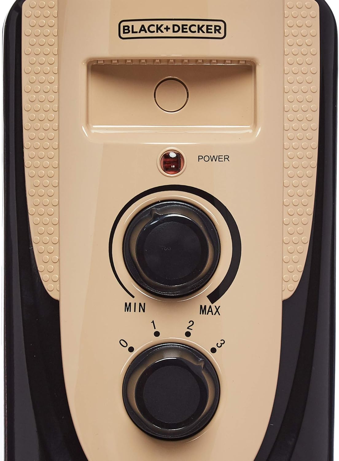 Black+Decker, 1500 Watts 7 Fin Oil Radiator, Black, OR070D