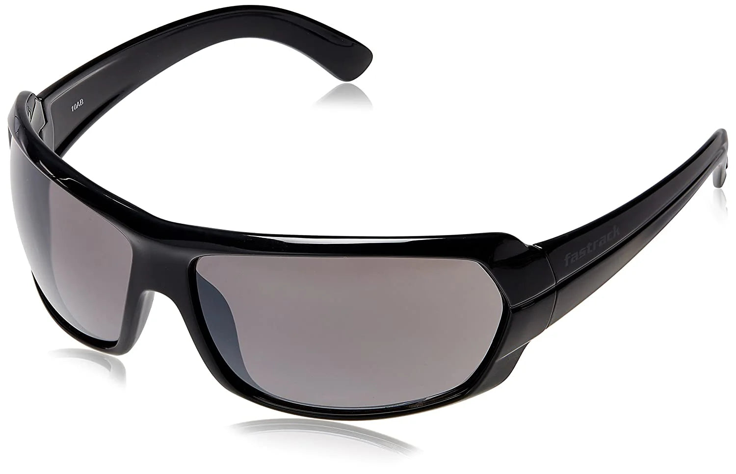 Fastrack Men's Round Sunglasses, Black Lens, UV protected, P190BK1 - image 2