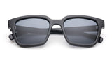 Fastrack Unisex Polarised Lens Square Sunglasses, P494GY1PV