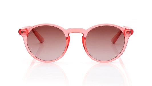 Fastrack Unisex Round Sunglasses, Brown Lens, Polarised and UV protected, P495BR3PV