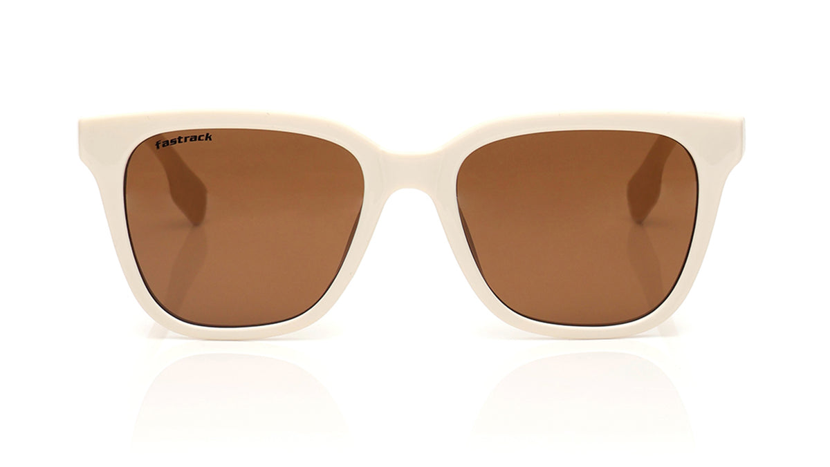 Fastrack Women's Sunglasses With Polarised and UV Protected Lens, P528BR3V