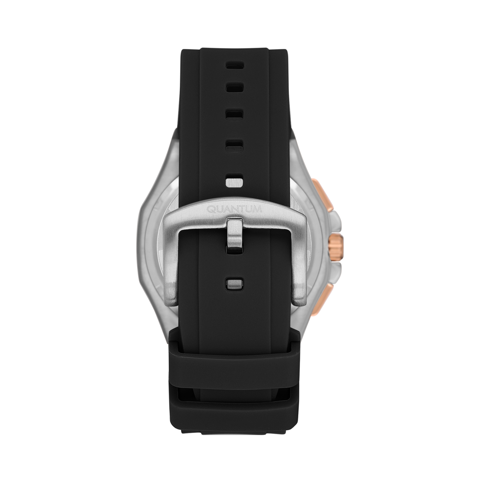 Quantum, Men's, Analog Watch, Black Dial, with Silicone Band, QU-PWG1147.531