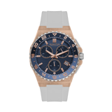 Quantum, Men's, Analog Watch, Blue Dial, with Silicone Band, QU-PWG1147.593
