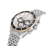 Quantum, Men's, Analog Watch, Silver Dial, with Stainless Steel Band, QU-PWG1187.530