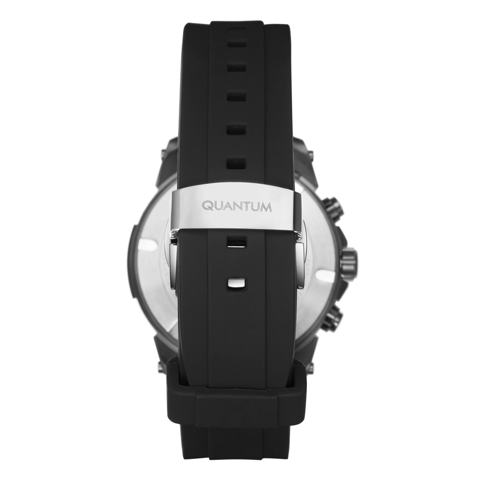 Quantum, Men's, Analog Watch, Black Dial, with Silicone Band, QU-PWG1220.071