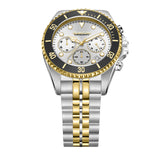Quantum, Men's, Analog Watch, Silver Dial, with Stainless Steel Band, QU-PWG930.230