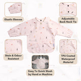 Milk It Baby Water Proof Sleeved Bib, Paris City, MI-SBPA008S