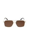 Fastrack Men's Sunglasses, Brown Lens, Polarised and UV protected, M8032BR1PV