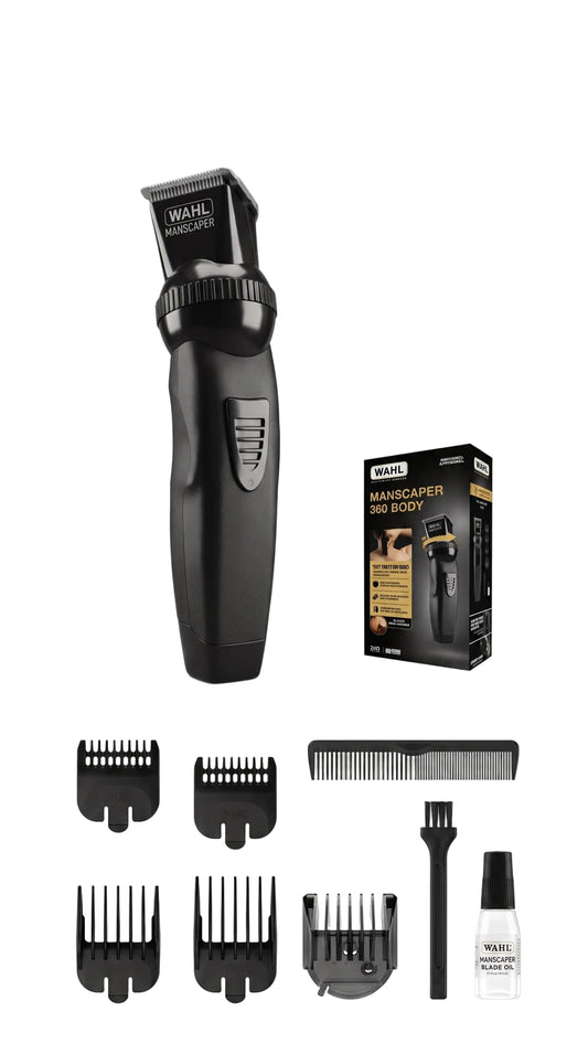 Wahl Manscaper 360° Rotating Head Body Trimmer, WA-3030817