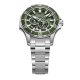 Quantum, Men's, Analog Watch, Green Dial, with Stainless Steel Band, QU-QMG1188.370