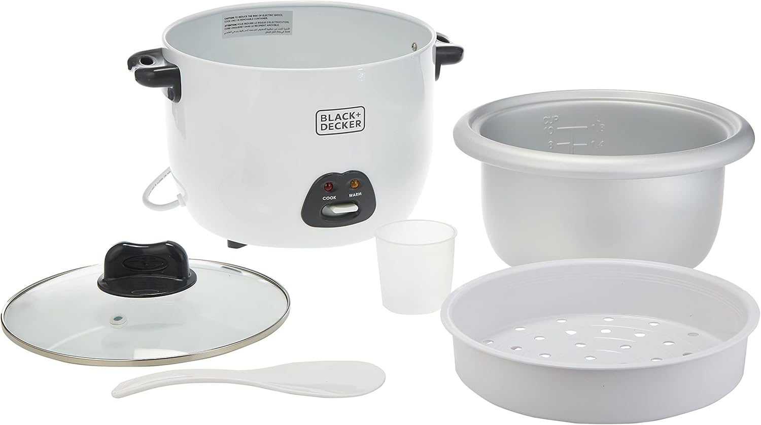 Black+Decker, 1.8L, Rice Cooker, RC1850