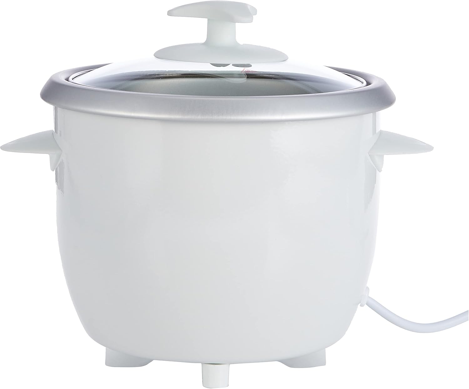 Black+Decker, 350W 0.6L, 2.5 Cup Rice Cooker, White, RC650