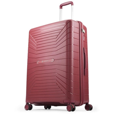 Carlton Carnival Plus 66cm Maroon 8 Wheel Hard Top Trolley, CARNIVALPLUS66MRN