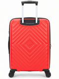 VIP Quad 65cm, 8 Wheel Hardcase Trolley ,Red, QUAD8W65RED