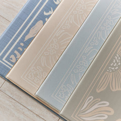 Milk It Baby Bloom And Beige Leaf Reversible Playmat, BOHOKHPM