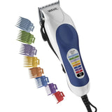 Wahl Color Pro Corded Hair Clipper – Model 79400-627 | Easy Haircutting with Color-Coded Guide Combs