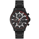 Lee Cooper Men's Watch Analog, Black Dial, Black Stainless Steel Strap, LC07352.650 