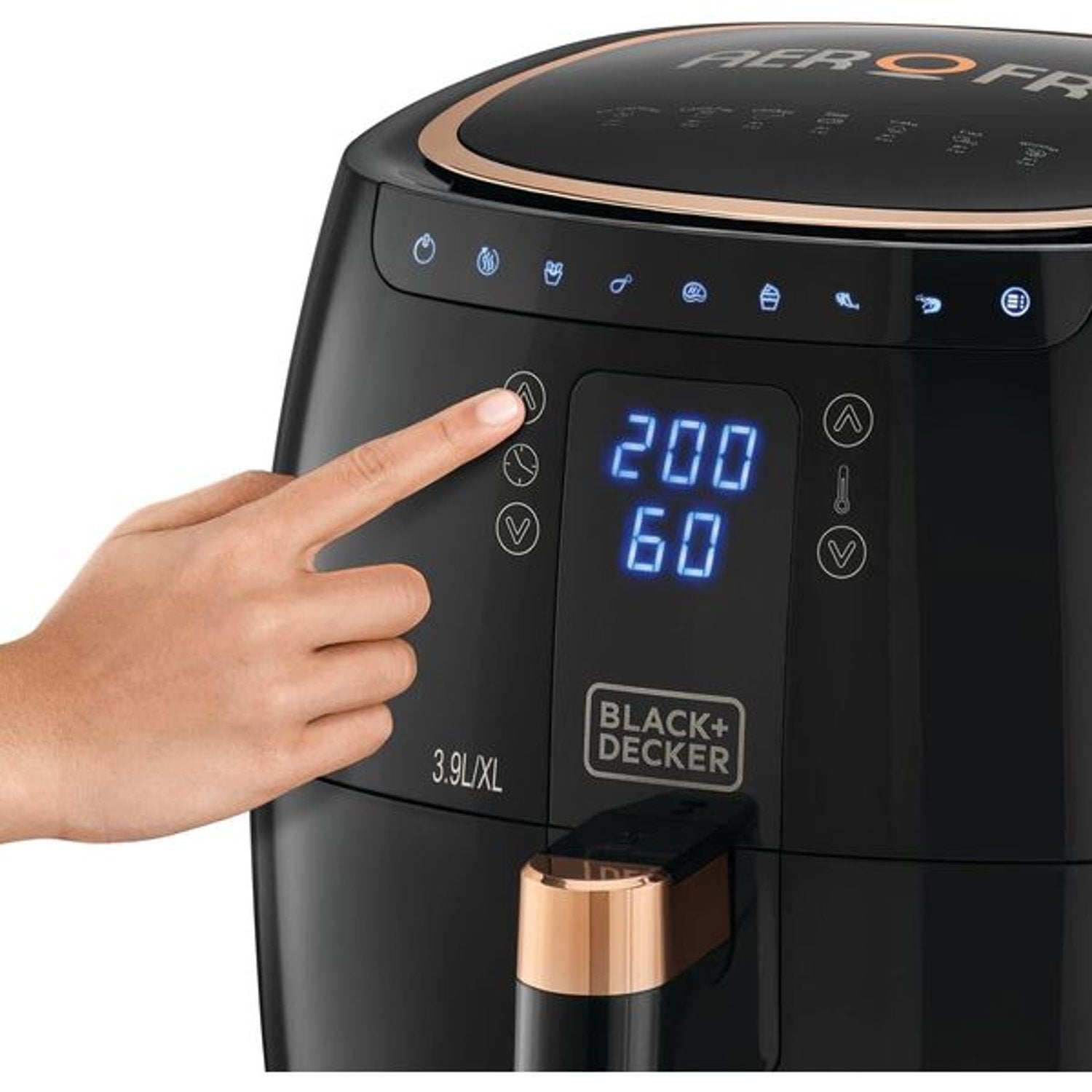 Black+Decker, 5.5L Digital Air Fryer 1500W, AF5539