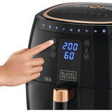 Black+Decker, 5.5L Digital Air Fryer 1500W, AF5539 Air Fryer BL-AF5539