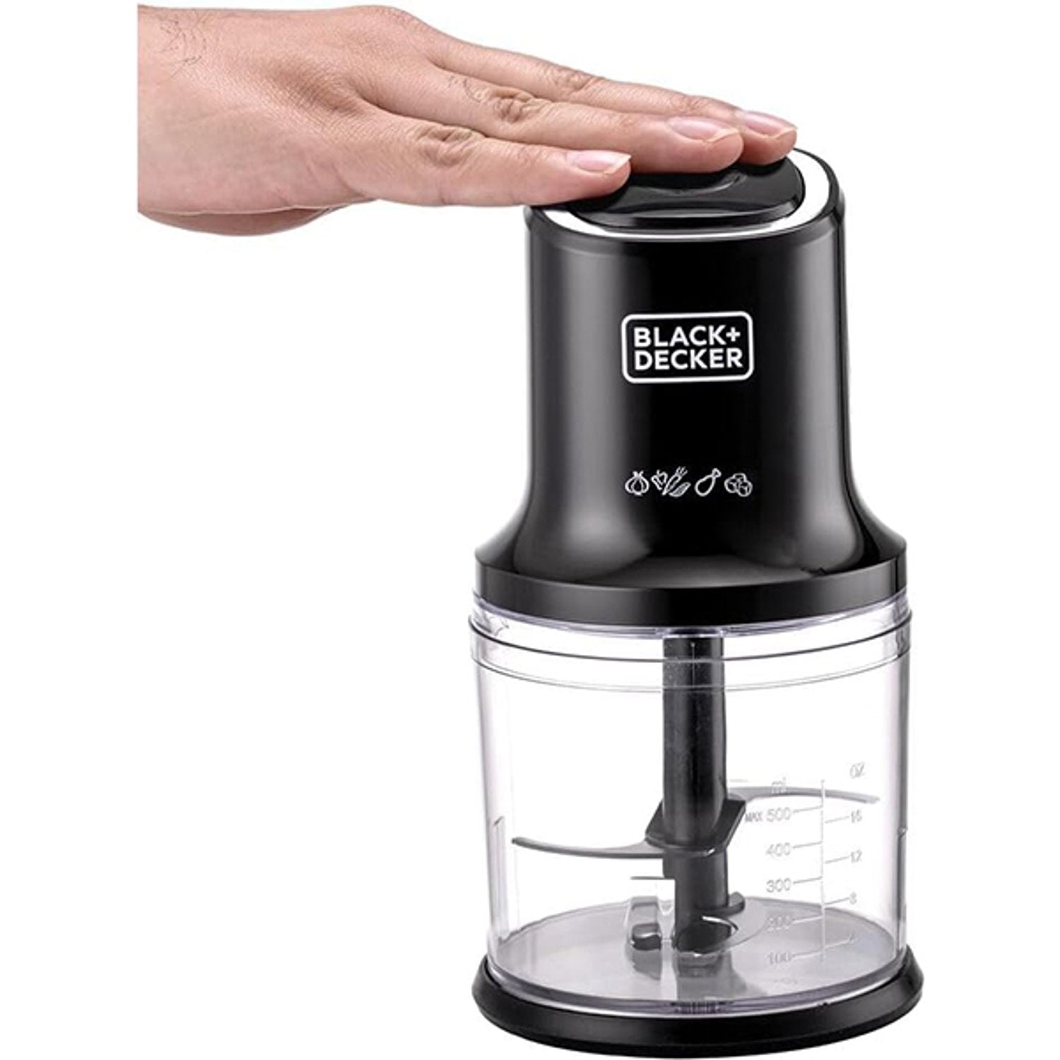 Black+Decker, 4 Blades 500W Vertical Chopper, FC500