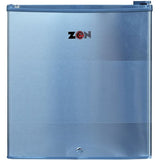 Zen Single Door Fridge 60L Silver Finish With Lock & Key, ZR60S