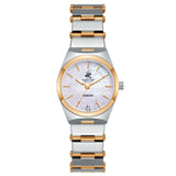 Beverly Hills Polo Club Women's Watch Analog Mother of Pearl Dial with Two-Toned Stainless Steel Band,  BP3767X.520
