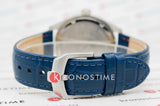Swiss Military Hanowa Men's Analog Watch Blue Dial with Blue Leather Strap, SMWGB2200106