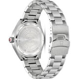 Swiss Military Hanowa Men's Analog Watch Blue Dial with Silver Stainless Steel Bracelet, SMWGH0000705
