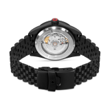 Swiss Military Hanowa Men's Automatic Watch  Black Dial with Black Stainless Steel Bracelet, SMWGL0005530