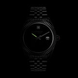 Swiss Military Hanowa Men's Automatic Watch  Black Dial with Black Stainless Steel Bracelet, SMWGL0005530