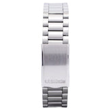 Seiko Men's Mechanical Watch Analog, Grey Dial Silver Stainless Band, SNXS79J