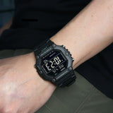 Casio Men's Digital Watch, Black Display With Resin Band, AE-1600HX-1BVDF