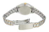 Casio Women's Watch Analog, Gold Dial Silver & Gold Stainless Steel Strap, LTP-1128G-9ARDF