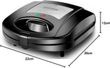 Black+Decker, 2 Slice 3 In 1 Sandwich, Grill & Waffle Maker, TS2130 Sandwich Maker BL-TS2130