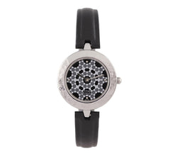 Titan Raga Women Watch Analog Multicolor Dial With Black Leather, 2529SL01