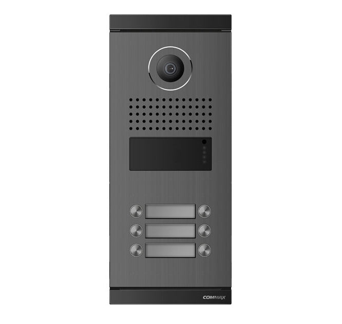 Commax Fine View Video Door Bell Camera, 6 Button Panel, DRC-6ML