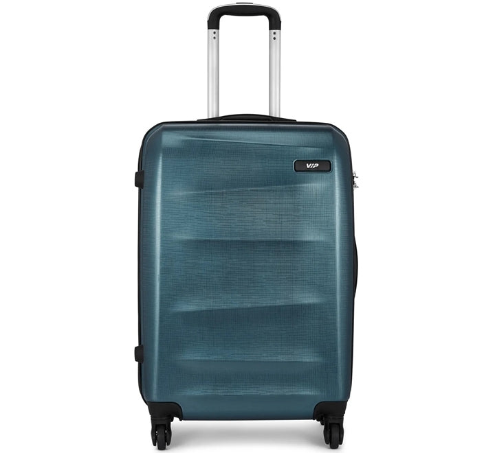 VIP Oakland 68cm 4 Wheel Hard Trolley Dark Teal, OAKLAND68 DARK