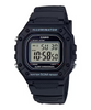 Casio Men's Watch Digital, Black Dial Black Resin Strap, W-218H-1AVDF