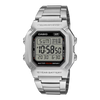 Casio Men's Watch Digital Dial with Stainless Steel Band, W-800HD-1AVDF