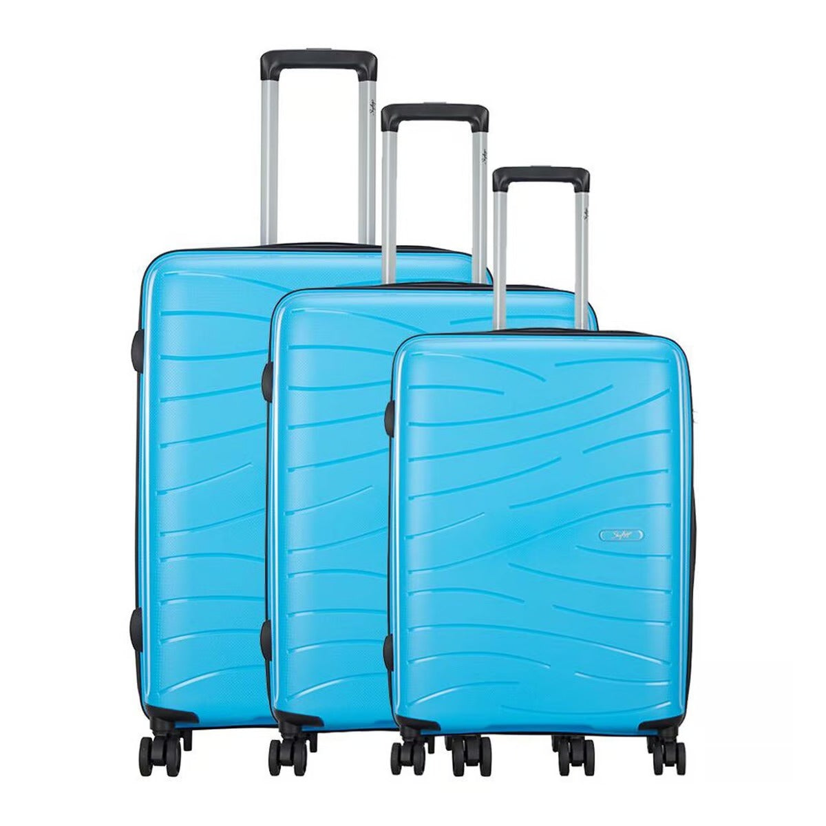 Skybags 55cm, 67cm, 79cm  3pcs Hard Trolley Set Blue, MAXX3PCSBLU