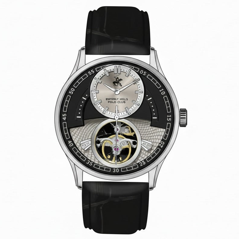 Beverly Hills Polo Club, Men's, Analog Watch, Brown Dial, with Leather Band, BH-BP3795X.341