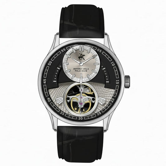 Beverly Hills Polo Club, Men's, Analog Watch, Brown Dial, with Leather Band, BH-BP3795X.341