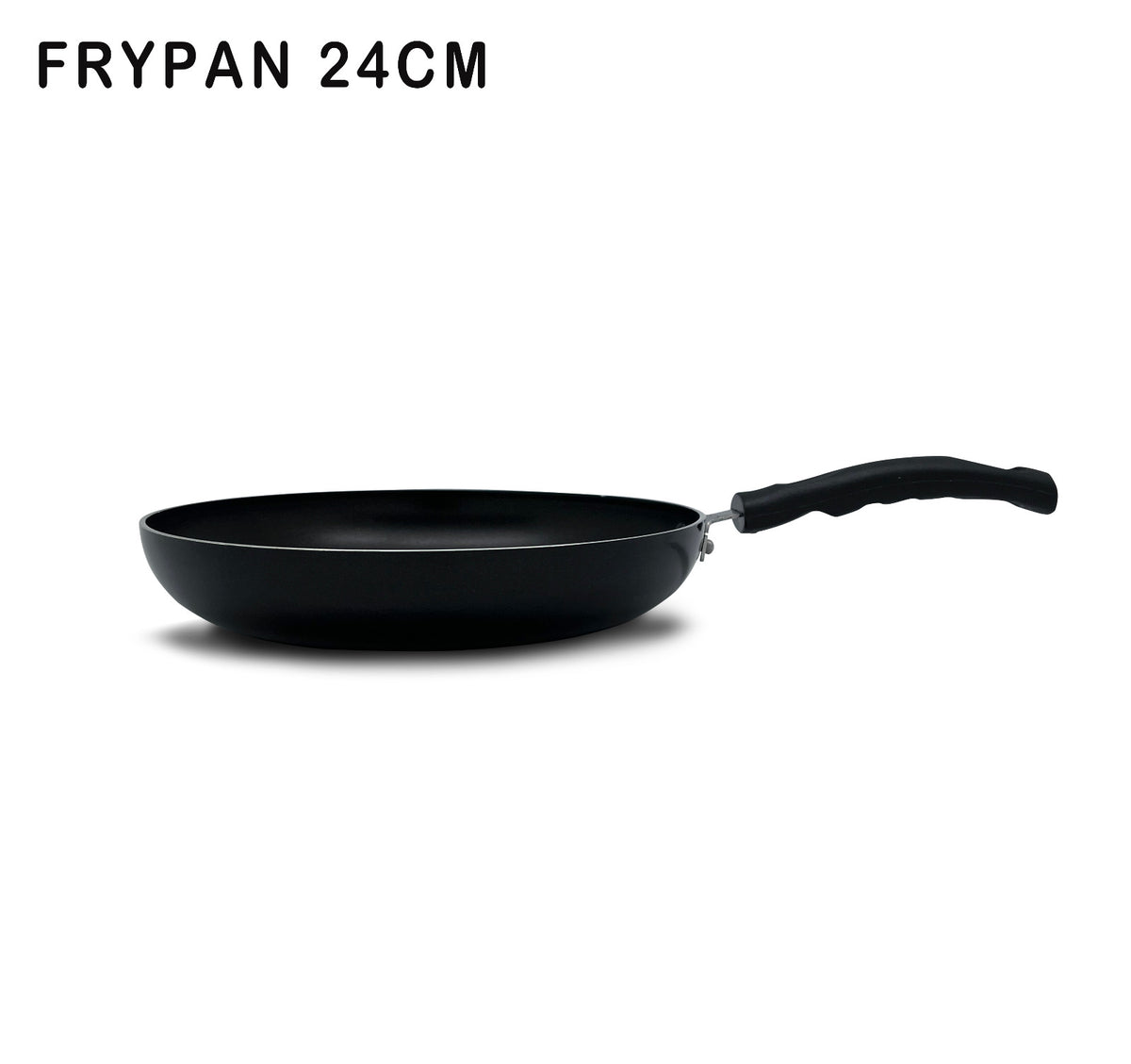 Mr.Light 3mm Frypan 24 Cm  Induction Base, FRYPAN24P