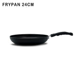 Mr.Light 3mm Frypan 24 Cm  Induction Base, FRYPAN24P