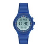 Alfajr Islamic Prayer Unisex Watch Digital With Blue Rubber Strap, WY-16BLUE