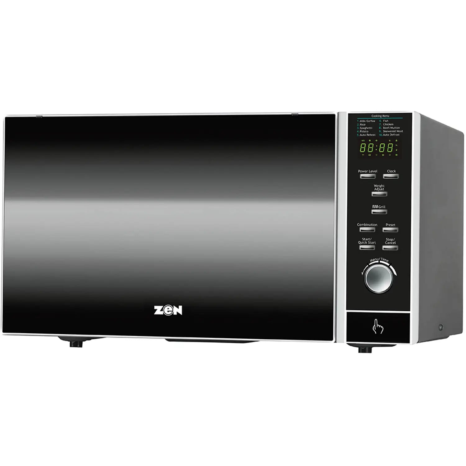 ZEN Microwave Oven With Grill, 30L, ZMW30DSS