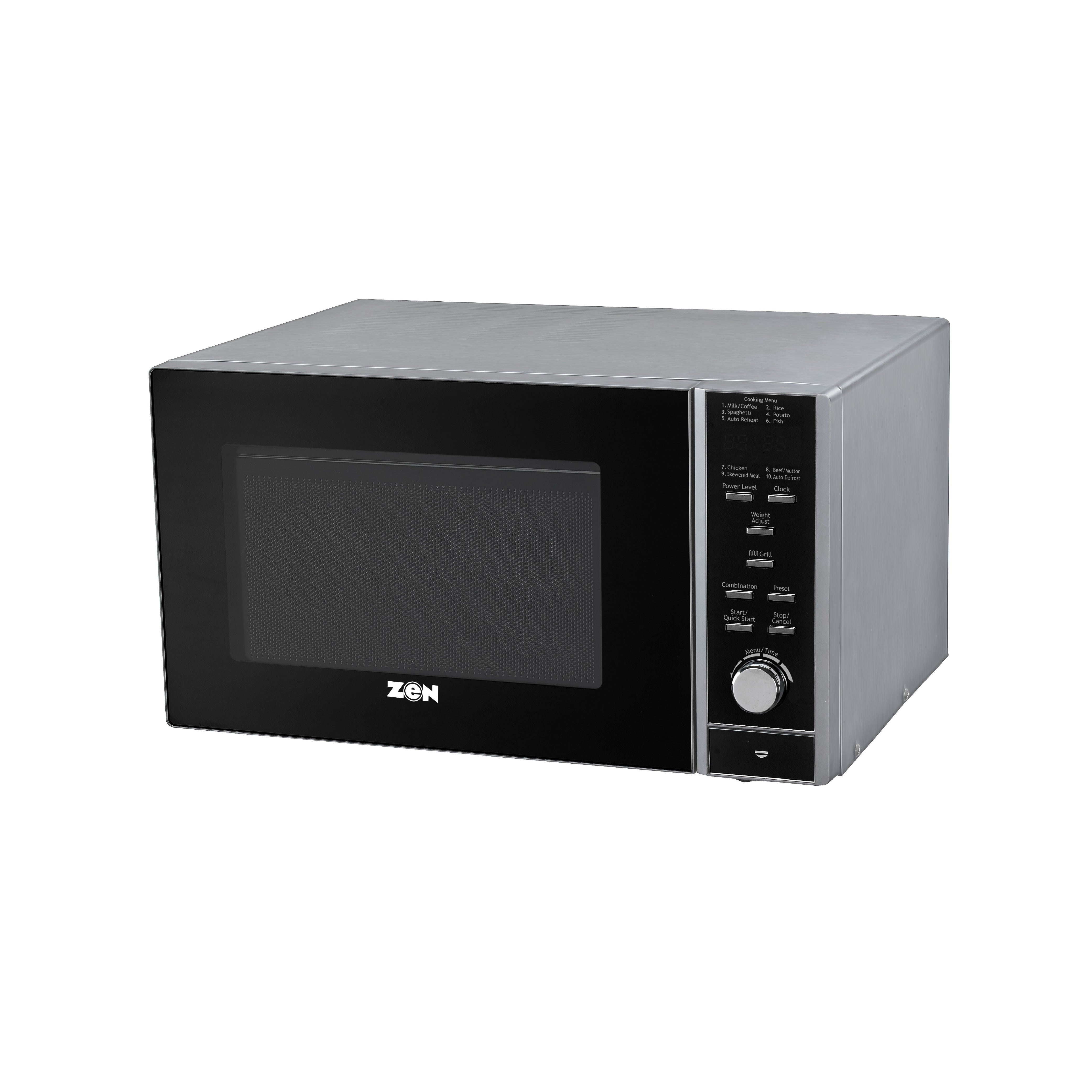 ZEN Microwave Oven With Grill, 30L, ZMW30DSS