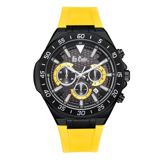 Lee Cooper, Men's, Analog Watch, Black Dial, LE-LC08003.657